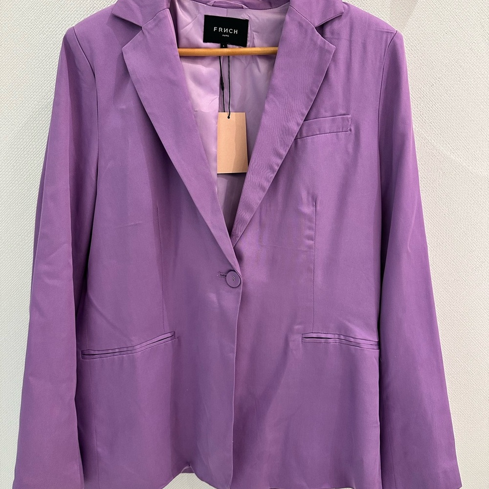 FRNCH Lavender Blazer for Women